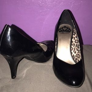 Black high heels